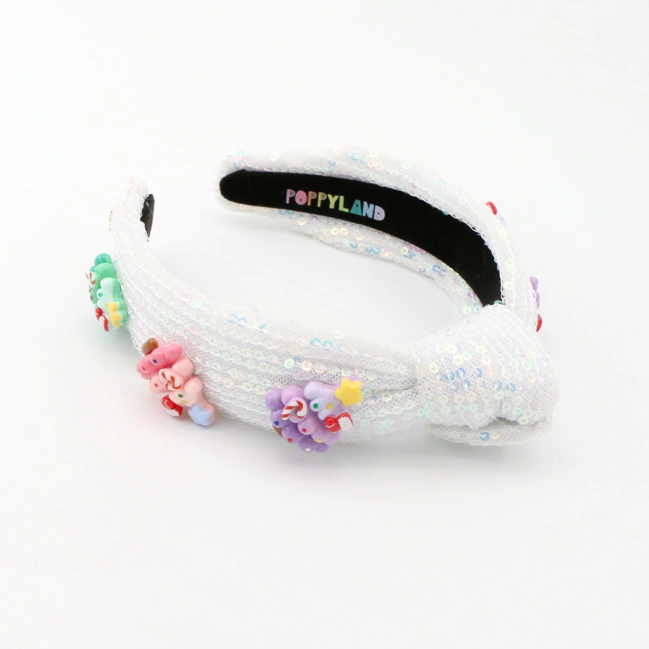 Rainbow Tree Sequin Headband