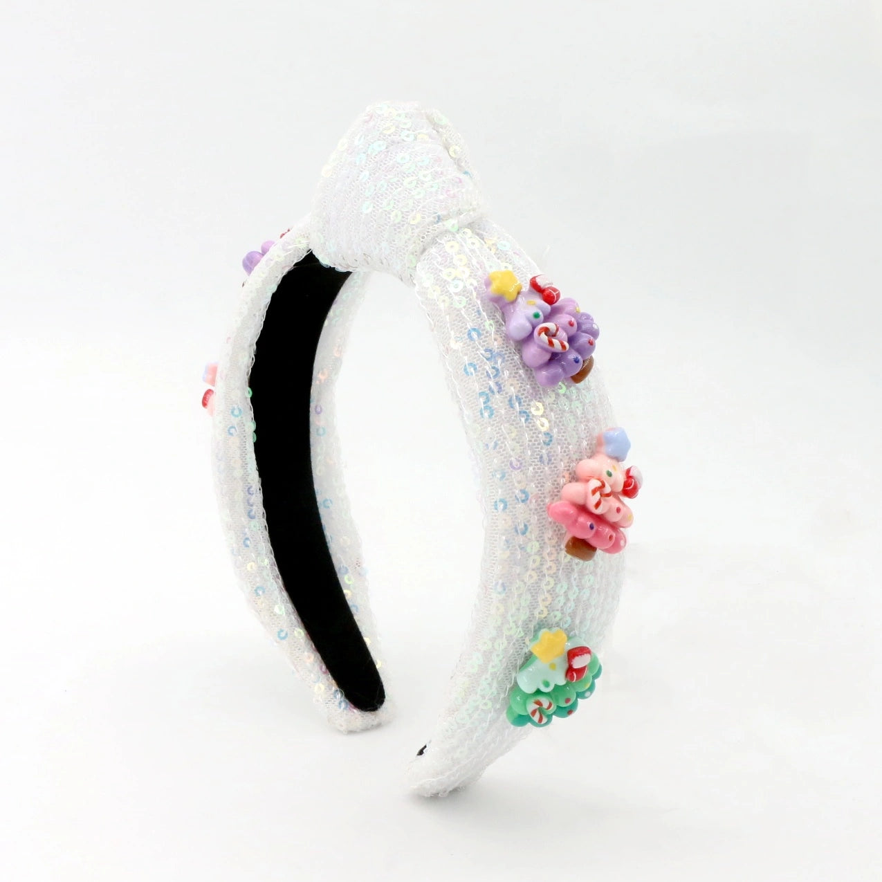 Rainbow Tree Sequin Headband