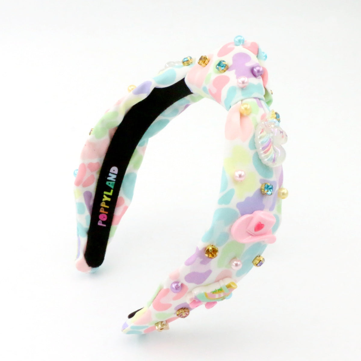 Frosted Leopard Girly Pop Headband