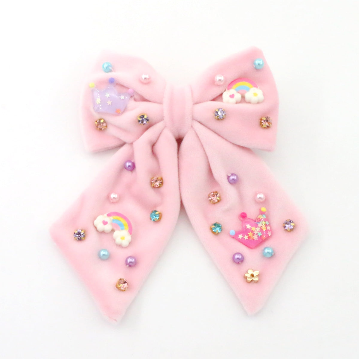 Rainbow Crown Bow