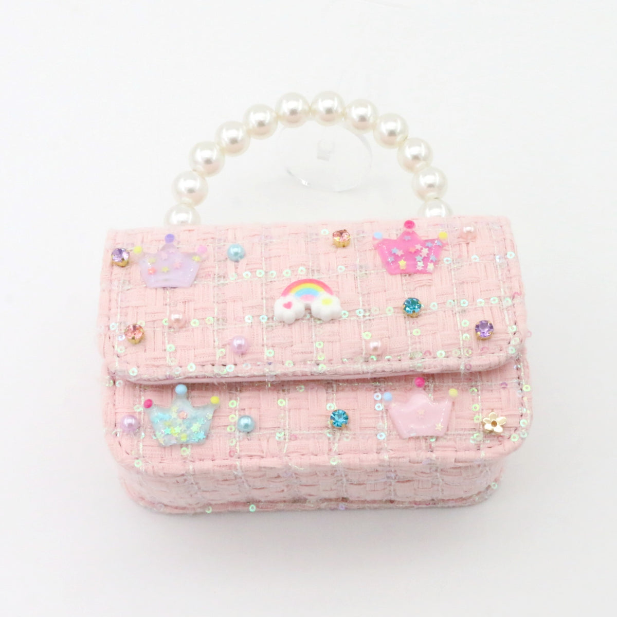 Rainbow Wishes Tweed Purse