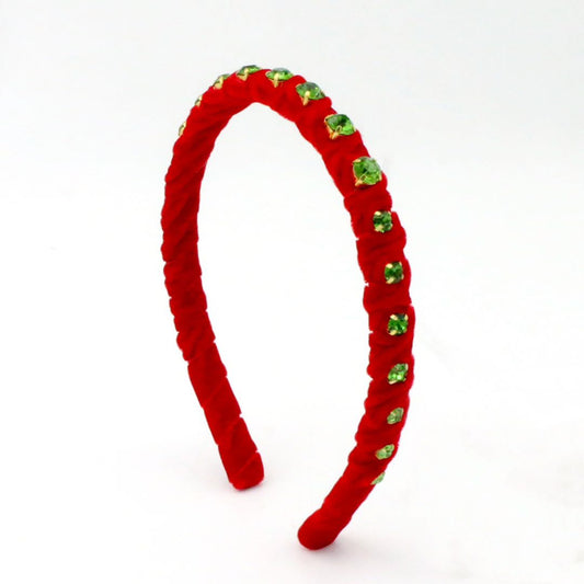 Red Velvet Stones Headband