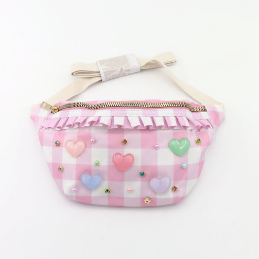 Gingham Heart Poppy Pack