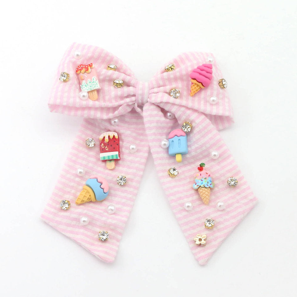 Ice Cream Social Bow