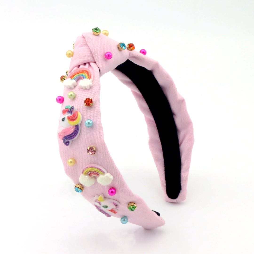Over The Rainbow Pink Headband