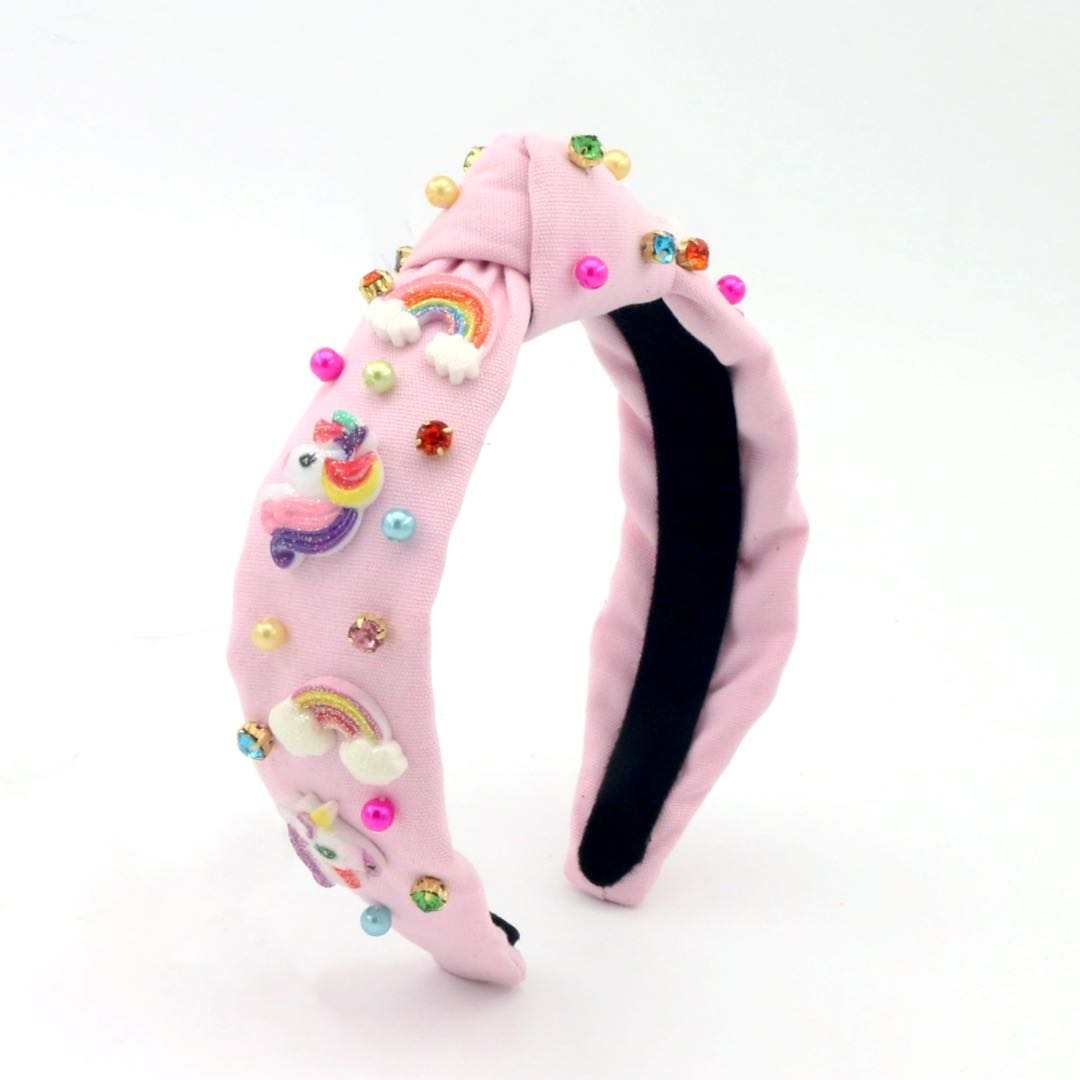 Over The Rainbow Pink Headband