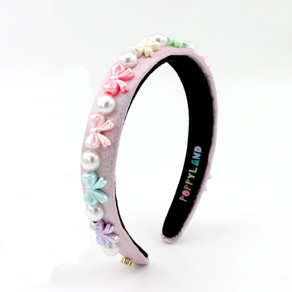 Pastel Bows + Pearls Headband