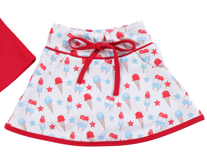 Emmy Skirt Patriotic Pop