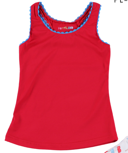 Tally Tank Royal Red