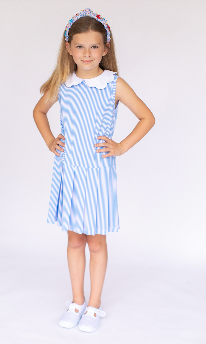 Claire Dress Sailor Stripe