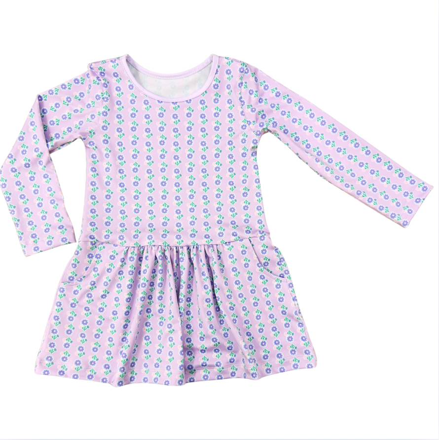 Hattie Dress Lavender Blossom