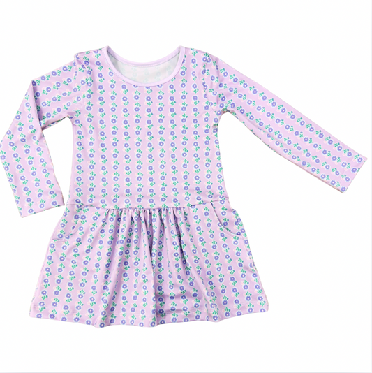 Hattie Dress Lavender Blossom