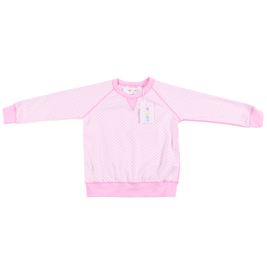 Caroline Crew Poppy Pink Gingham