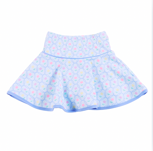 Ruth Skirt Twirly Tulips