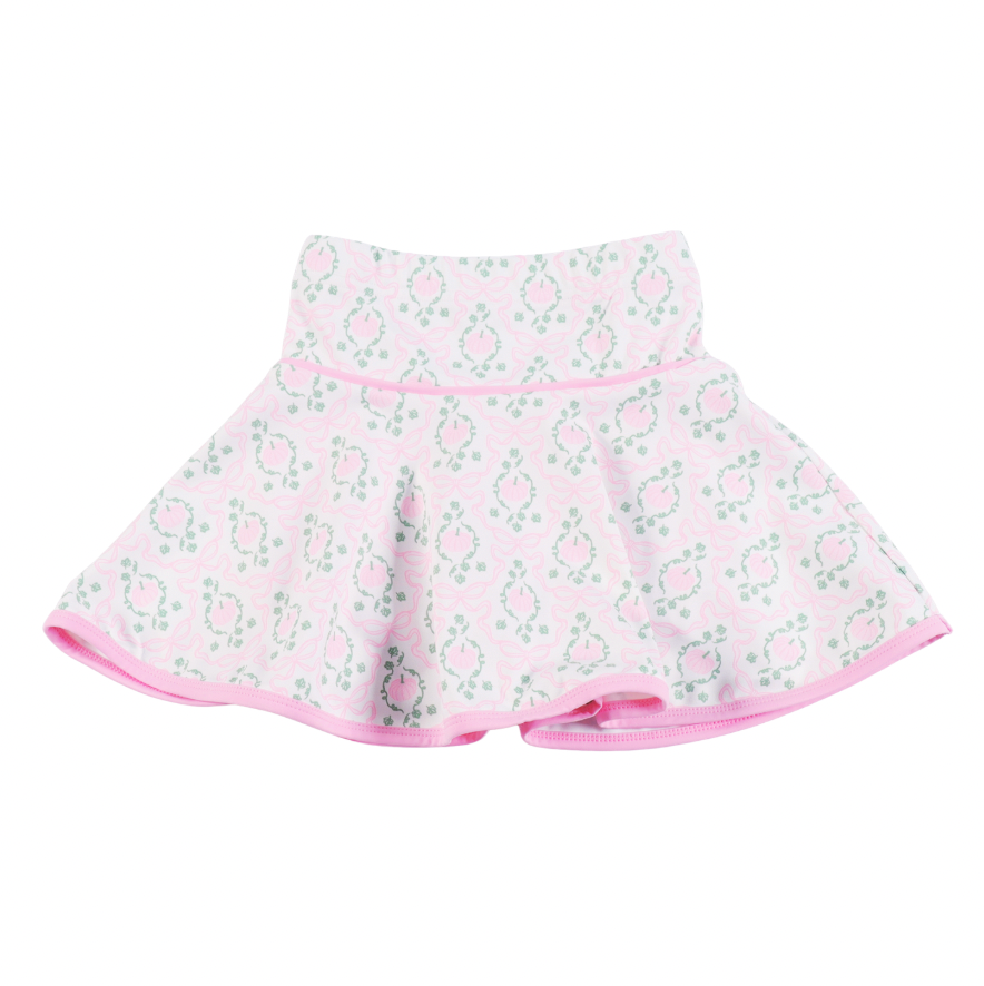 Ruth Skirt Pink Poppy Parade