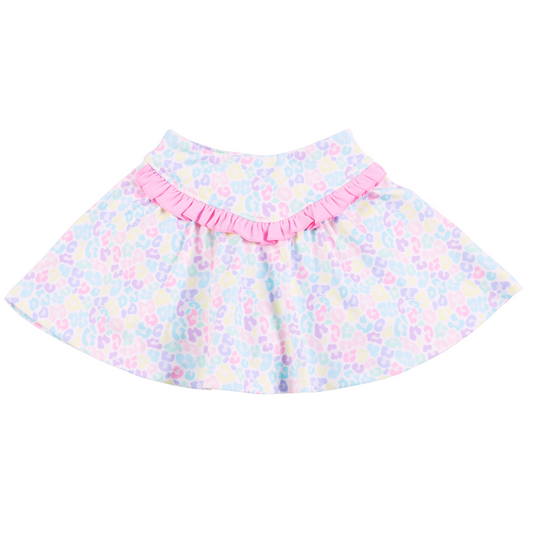 Sabrina Skirt Frosted Leopard