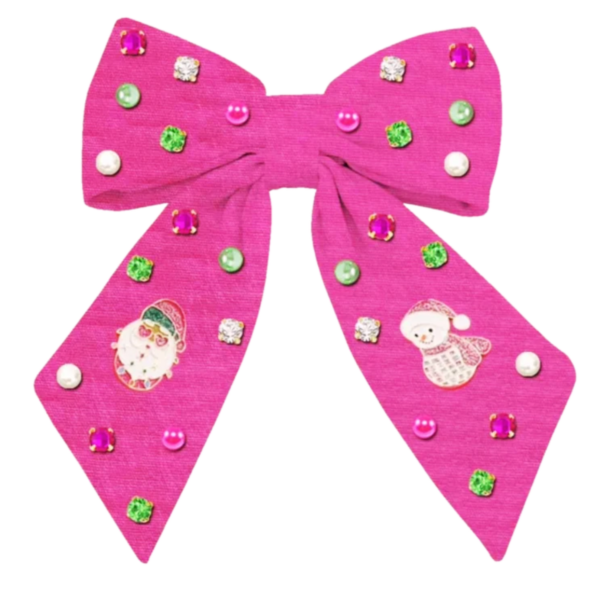 Disco Santa Bow
