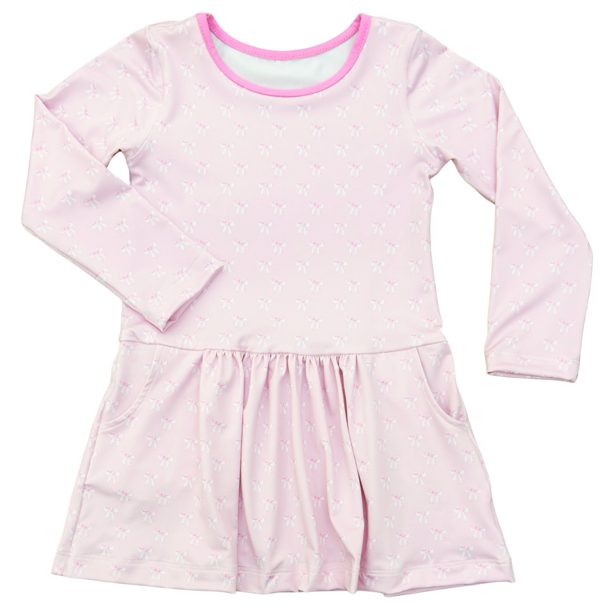 Hattie Dress Blushing Bows