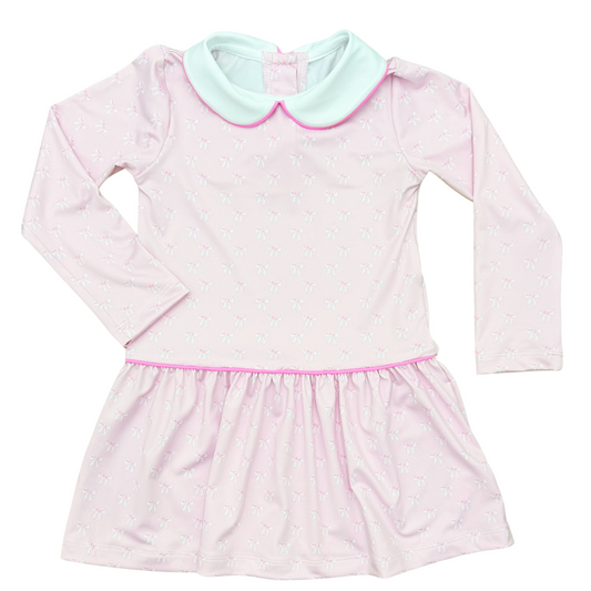 Birdie Dress Blushing Bows